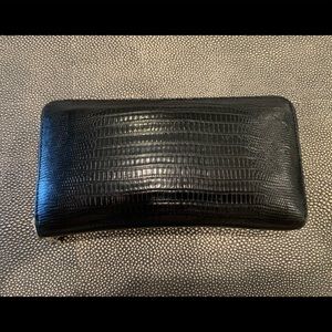 Authentic Alexander McQueen Black Wallet